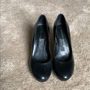 Franco Sarto Black Heels